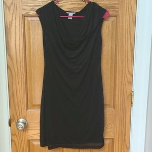 Slinky black dress